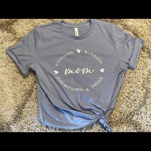 Bella canvas mom t-shirt